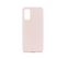 Coque Semi-rigide Ultimate Soft Touch Pour Samsung S20 - Nude