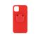 Coque Semi-rigide Ultimate Soft Touch 2-en-1 Pour iPhone 11 - Rouge