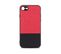 Coque Souple Bi-matière Pour iPhone 7/8/se 2020 - Rouge Et Noire