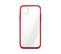 Coque Semi-rigide Color Edge Pour iPhone 12/12 Pro - Contour Rouge