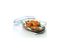 Cocotte Four Rectangulaire En Verre 6.5l Transparent - 466a000/6343