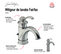 Jacob Delafon Mitigeur Lavabo Style Retro Fairfax