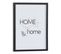 Image 30x40 cm HOME SWEET HOME Noir / Blanc