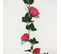 Guirlande De Rose Artificielle Rose 150cm Lot De 2