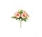 Bouquet Artificiel De Pivoines 32cm Rose Lot De 2