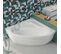 Baignoire D'angle Jacana Angle - Tablier Acrylique Inclus 120 X 120 Cm