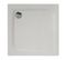 Receveur De Douche Extra-plat Texture Effet Pierre Mooneo Carre 80 X 80 Cm Blanc