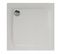 Receveur De Douche Extra-plat Texture Effet Pierre Mooneo Carre 80 X 80 Cm Blanc