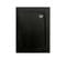 Receveur De Douche Extra-plat Texture Effet Pierre Mooneo Rectangle 100 X 80 Cm Noir