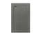 Receveur De Douche Extra-plat Texture Effet Pierre Mooneo Rectangle 140 X 90 Cm Gris