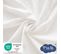 Lot De 2 - Drap Housse 70x140cm - 2 En 1: Alèse Et Drap Housse - 100% Coton Imperméable - Blanc