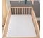 Protège Matelas/alèse Bébé - Bamboo - 60x120 Cm - Imperméable - Doux Et Respirant - Bouclette Éponge