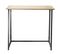 Bureau Pliable Style Industriel - Longueur 80 Cm