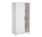 Armoire 1 Porte Et 3 Étagères Ouvertes L88.5 X H179.5cm