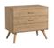 Commode 3 Tiroirs - L100 Cm