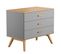 Commode 3 Tiroirs - L100 Cm