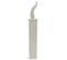 Brosse Wc Extra Plate Blanc Plastique 41 X 7 X 3 Cm