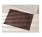 Tapis De Bain En Bambou Brun Mocha 61 X 43 Cm