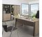 Bureau Style Industriel L160cm - Beige Et