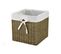 Cube De Rangement En Jonc De Mer 28x28x28cm