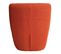 Fauteuil Eve Tissu Bouclette Orange