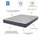 Matelas 80x200 Louxor - Latex - Hauteur 21 Cm - 3 Zones - Soutien Ferme