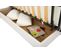 Banquette lit clic clac SIMMONS SYNERGIE RESS+MEM 140 cm sans housse