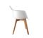 Fauteuil Scandinave Pour Enfant Blanc