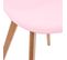 Chaise Scandinave Pour Enfant Rose