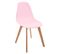 Chaise Scandinave Pour Enfant Rose