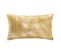 Coussin Velours Or Tropic Ocre 30x50 Cm