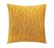 Housse De Coussin 40x40 Feuille Ocre