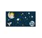 Tapis Rectangle 60x120 Cm Petit Astronaute