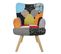 Fauteuil Helsinki Patchwork Pour Enfant