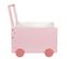 Chariot De Rangement Enfant Rose