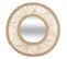 Miroir Rond Seagrass Fleur D58