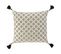 Housse De Coussin 40x40 Cm Or Floreor Coton