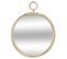 Miroir Rotin Rond D38