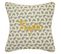 Coussin Brodé Déhoussable 40x40 Palma Tropic