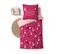 Housse De Couette 140x200 + Taie Phosphorescent Moonlight Rose Coton