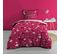 Housse De Couette 140x200 + Taie Phosphorescent Moonlight Rose Coton