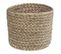 Lot De 3 Paniers Jute Noir