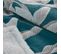 Plaid Velours 125x150 Cm Sherpa Isibelle Bleu
