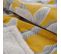 Plaid Velours 125x150 Cm Sherpa Isibelle Jaune