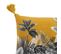 Coussin Pompons 30x50 Cm Isibelle Jaune Coton