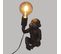 Lampe Singe Noir H24.5