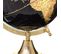 Globe Terrestre Noir Et Or H33 Cm