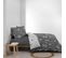 Housse De Couette 240x220 + 2 Taies Suzanne Anthracite Coton 52 Fils