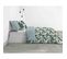 Housse De Couette 240x220 Lobelia + 2 Taies 100% Coton 57 Fils