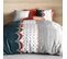 Housse De Couette 240x220 Antan + 2 Taies 100% Coton 57 Fils